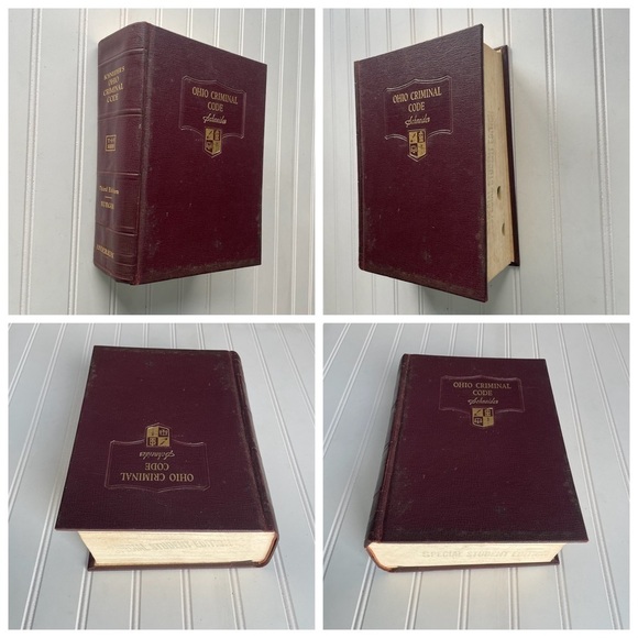 Ohio Criminal Code Book Schneider’s third edition 1963 Special Student Edition - Picture 5 of 9